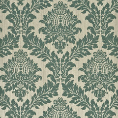 G P & J Baker Wallpaper BW45047.5 Lydford Damask Teal