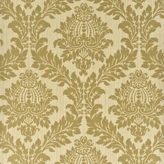 G P & J Baker Wallpaper BW45047.6 Lydford Damask Gilded