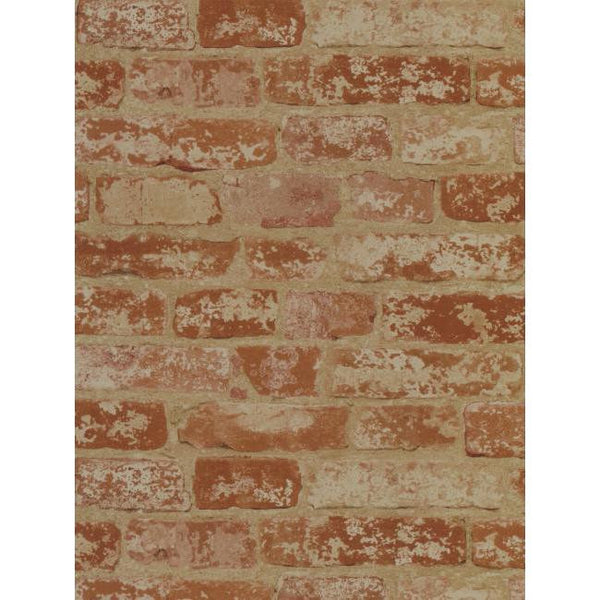 York BZ9206 Red Book Stuccoed Brick Wallpaper
