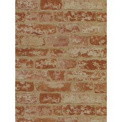 York BZ9206 Red Book Stuccoed Brick Wallpaper