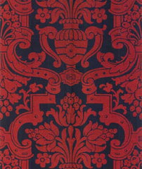 Cole & Son Wallpaper CMW506.CS Optimum Eliz Cpr/Onyx