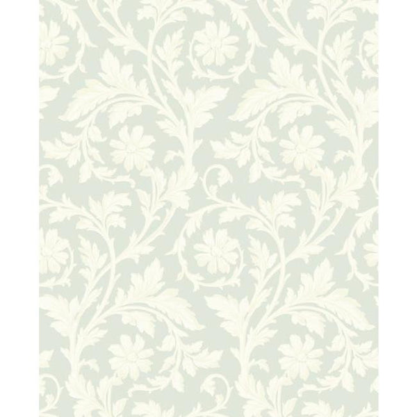 York CS8698 Georgetown Gallery Rose And Acanthus Scroll Wallpaper
