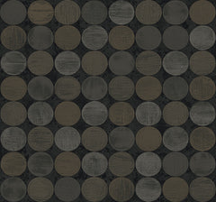 York CX1276 Candice Olson Dimensional Surfaces Textured Circles Wallpaper