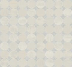 York CX1277 Candice Olson Dimensional Surfaces Textured Circles Wallpaper