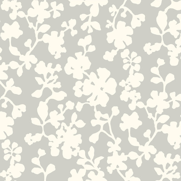 York DE8832 Candice Olson Shimmering Details Shadow Flowers Wallpaper
