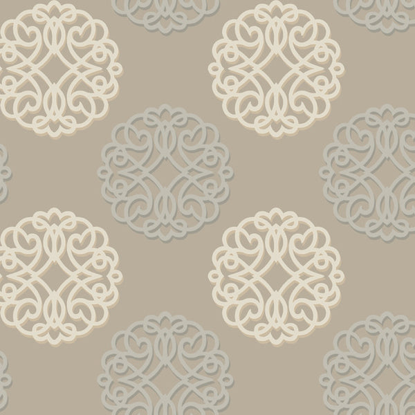York DE8863 Candice Olson Shimmering Details Duo Wallpaper