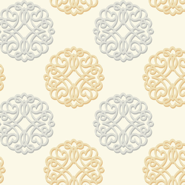 York DE8865 Candice Olson Shimmering Details Duo Wallpaper