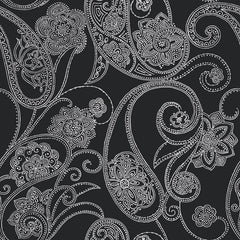 York Wallpaper DE9003 Candice Olson Shimmering Details Dotted Paisley
