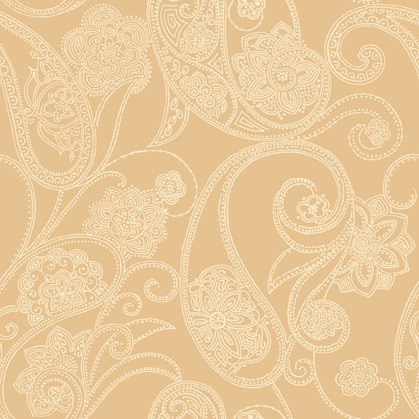York Wallpaper DE9004 Candice Olson Shimmering Details Dotted Paisley