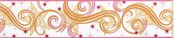 York Wallpaper DK5806B Walt Disney Kids Star Glitter Border