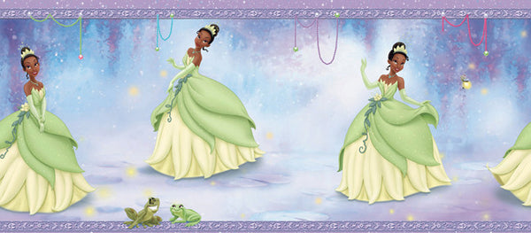 York Wallpaper DK5873BD Walt Disney Kids Princess Tiana Border