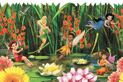York Wallpaper DK5896BD Walt Disney Kids Fairies & Lily Pads Border