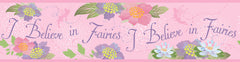 York Wallpaper DK5899BD Walt Disney Kids Believe In Fairies Border