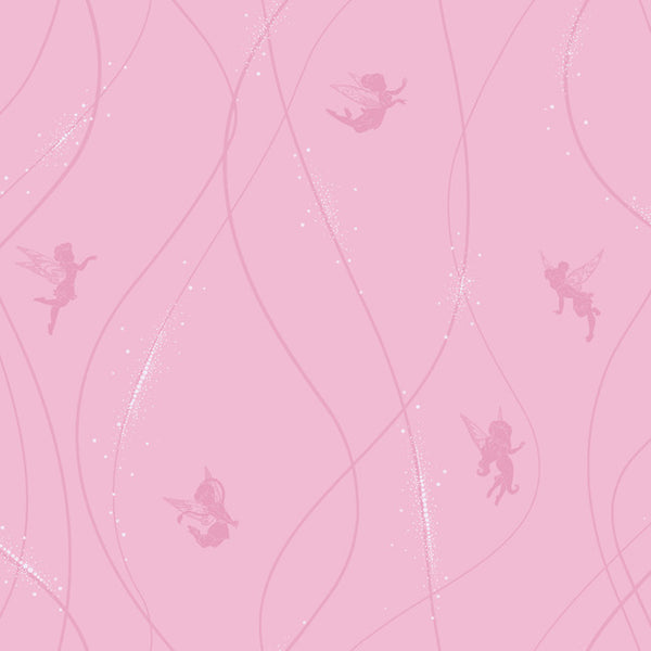 York DK5904 Walt Disney Kids Fairy Stripe Wallpaper