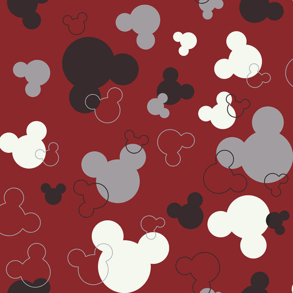 York DK5928 Walt Disney Kids Mickey Mouse Heads Wallpaper