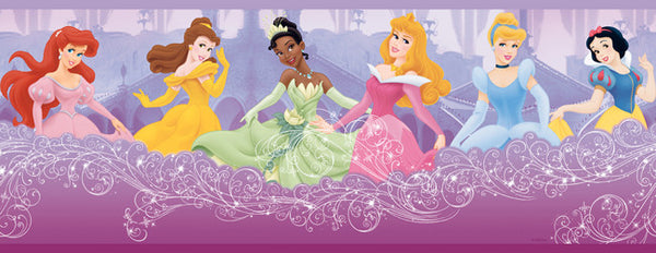 York Wallpaper DK5959BD Kids Book Perfect Princess Border