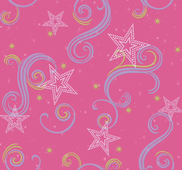 York DK6110 Walt Disney Kids Star Glitter Wallpaper