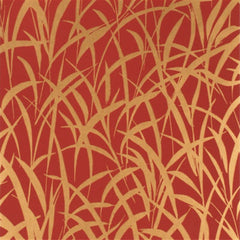 Mulberry Wallpaper FG051.V102 Grasses Red/Gold
