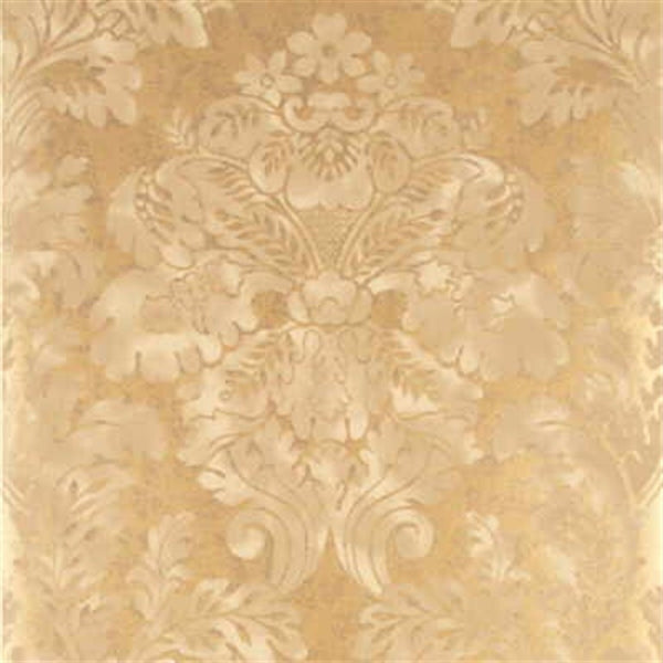Mulberry Wallpaper FG055.A128 Fresco Damask Mole/Pewter