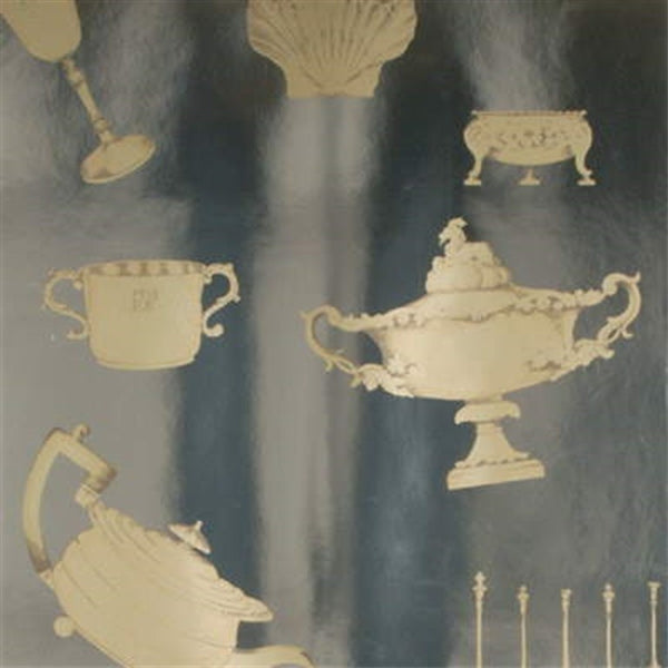 Mulberry Wallpaper FG064.J57 Family Silver Silver Leaf