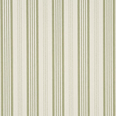 Mulberry Wallpaper FG067.R107 Narrow Ticking Stripe Moss