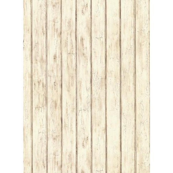 York FK3895 Folk Heart II Bead Board Wallpaper