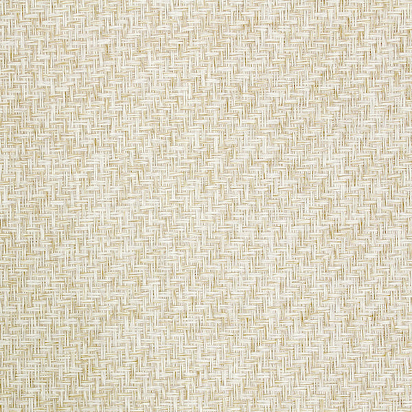 Scalamandre Wallpaper G1187-001 Basket Weave Natural