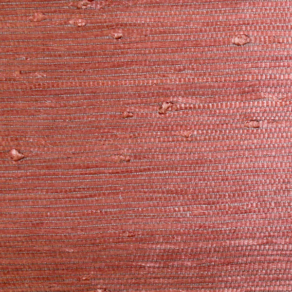 Scalamandre Wallpaper G1196-002 Heavy Tightweave Jute Red