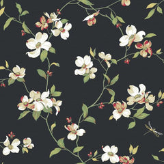 York GE9550 Ashford House Blooms  Dogwood Wallpaper
