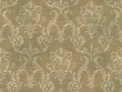 York GL4658 Brandywine Delia Damask Wallpaper