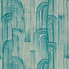 Groundworks Wallpaper GWP-3304.316 Crescent Paper Lake/Cream