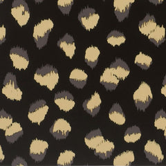 Groundworks Wallpaper GWP-3306.816 Feline Paper Ebony/Beige