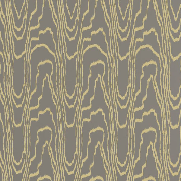 Groundworks Wallpaper GWP-3307.411 Agate Paper Taupe/Gold