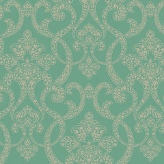 York GX8137 Passport Paisley Scroll Wallpaper