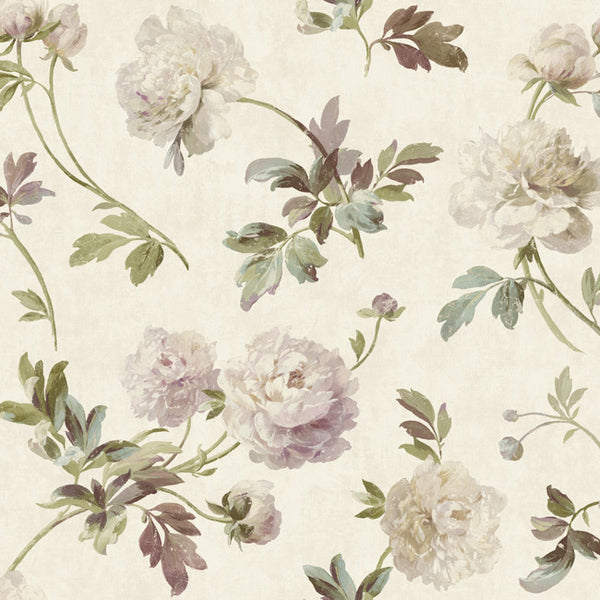 York GX8151 Passport Whitworth Peony Wallpaper