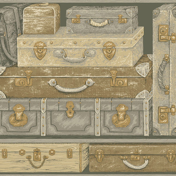 York GX8186 Passport Suitcases Wallpaper
