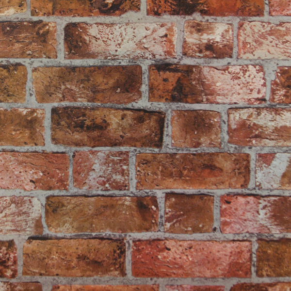 York HE1046 Modern Rustic Brick Wallpaper
