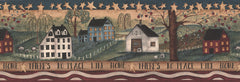 York Wallpaper HF8506BCB There'S No Place Like Home