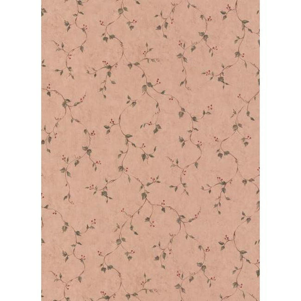 York HF8768 Faith, Hope, and Love Rose Hip Vine Wallpaper
