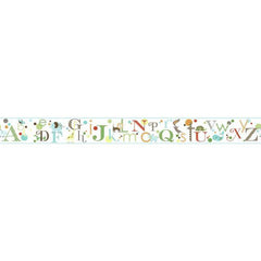 York Wallpaper JE3502BD Friends Forever Alphabet Border