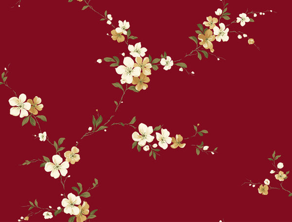 York JG0727 Casabella Blossom Trail Wallpaper