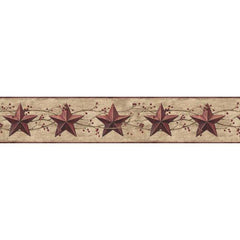 York Wallpaper JL1094B Faith, Hope, and Love Star Berry Border