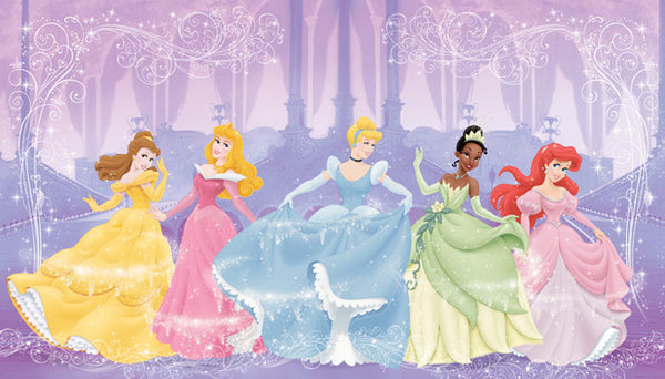 York Wallpaper JL1226MDK Disney Princess - Perfect Princess Mural