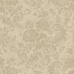 York JR5737 Sapphire Oasis Silk Floral Wallpaper