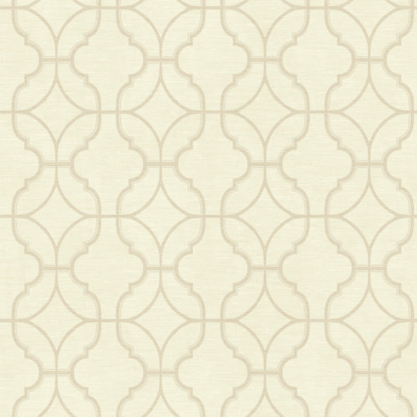 York JR5747 Sapphire Oasis Lattice Wallpaper