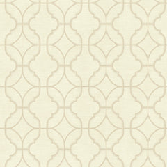 York JR5747 Sapphire Oasis Lattice Wallpaper