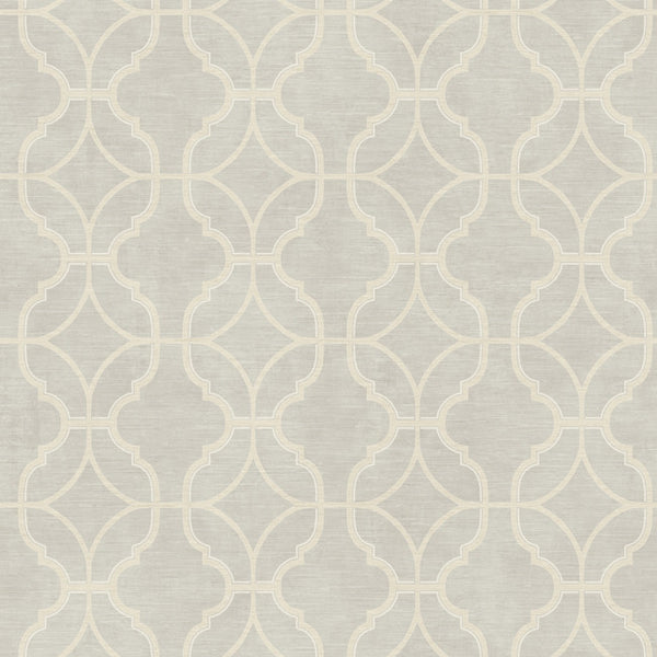 York JR5748 Sapphire Oasis Lattice Wallpaper