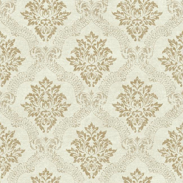 York JR5774 Sapphire Oasis Frame Wallpaper