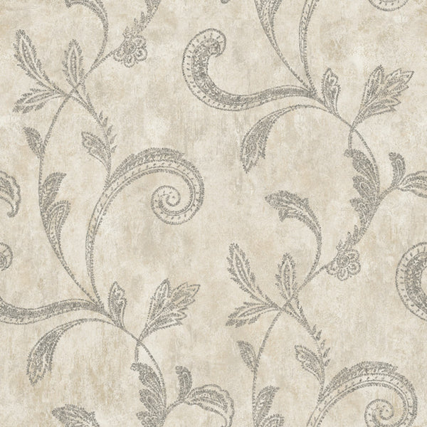 York JR5795 Sapphire Oasis Paisley Trail Wallpaper