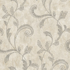 York JR5795 Sapphire Oasis Paisley Trail Wallpaper